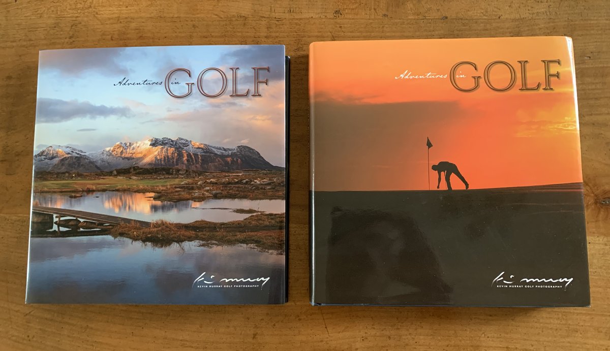 The best part of being able to produce a book about my adventures in Golf was being able to offer participating courses their own bespoke sign copies. #lovegolf #GolfArt #kevinmurraygolfphotography #adventuresingolf