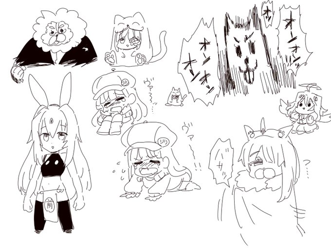 ねっころがって お絵描きする 