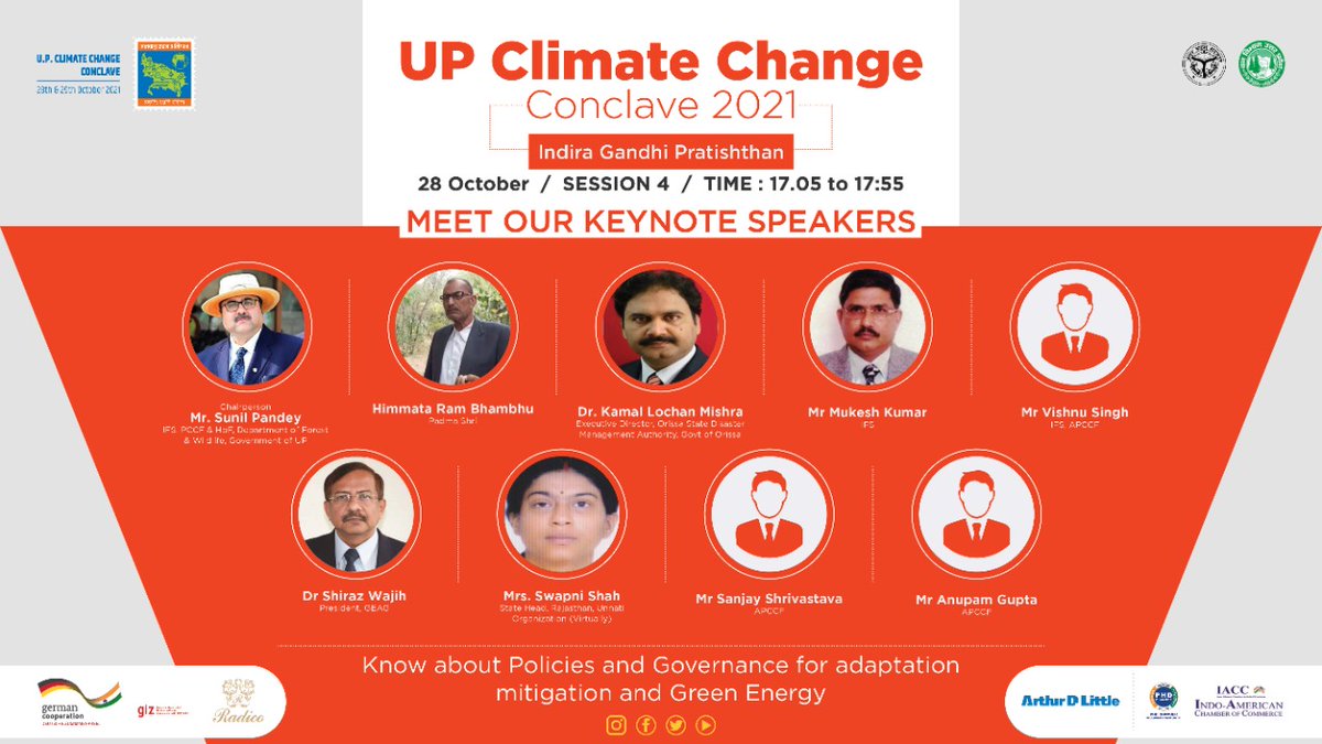 DoEFUP's tweet photo. UP climate change conclave 2021, DAY-1

Session - 4

Listen to the case studies of Eminent Experts in #UPClimateChangeConclave2021 and know about the Gram Panchayat Development Planning &amp; schemes.  

#UPCCC2021
#ForBetterFuture https://t.co/0j0s2Imu0S