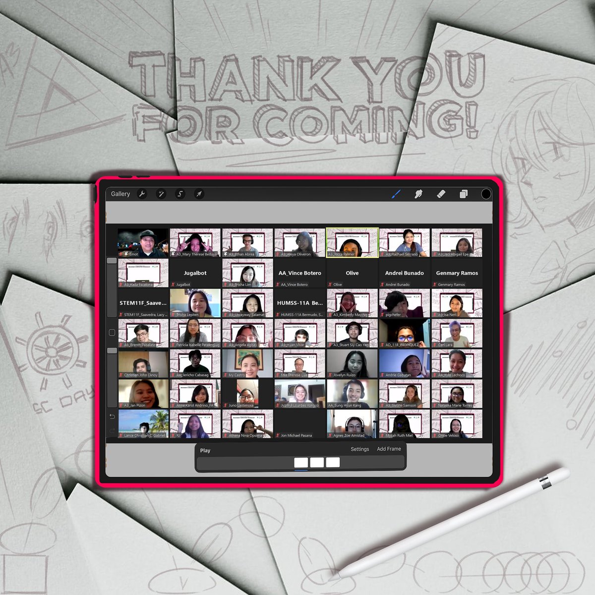 USCA3official_'s tweet photo. Thank you to everyone who came to the Beginner's Animation Workshop!

We hope you all learned a little more about what the animation industry is like and what the process looks like! https://t.co/JDqluwpqpp