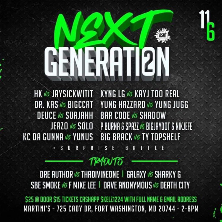 DjNikJefe's tweet photo. Early bird tickets for next weekend are $15!!! $25 at the door s/o @Its_OurSociety #NoNameDaGang #NikJefe #BigJayDot #NextGeneration2 πππππ₯π₯ https://t.co/Cs4GGqkJpY