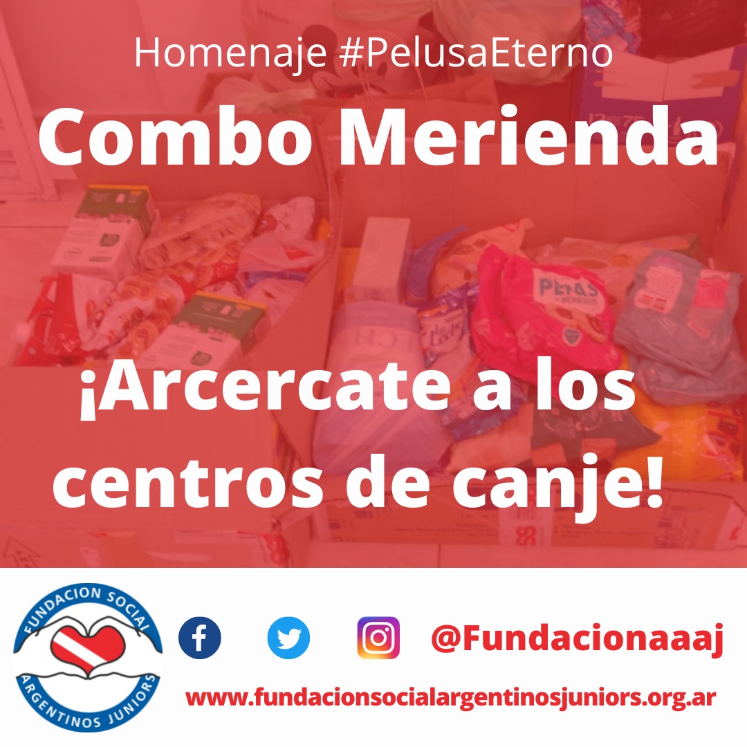 FundacionAAAJ's tweet photo. Muchos socios, hinchas y simpatizantes ya hicieron 
el canje del #ComboMerienda por su entrada para el 
homenaje #PelusaEterno
No te quedes afuera del homenaje al mas grande.
Acercate a los centros de canje.
https://t.co/g9Td9rGVC7
#PelusaEterno Sabado 30/10 
19 Hrs
#AAAJ https://t.co/nDPxNMztmp