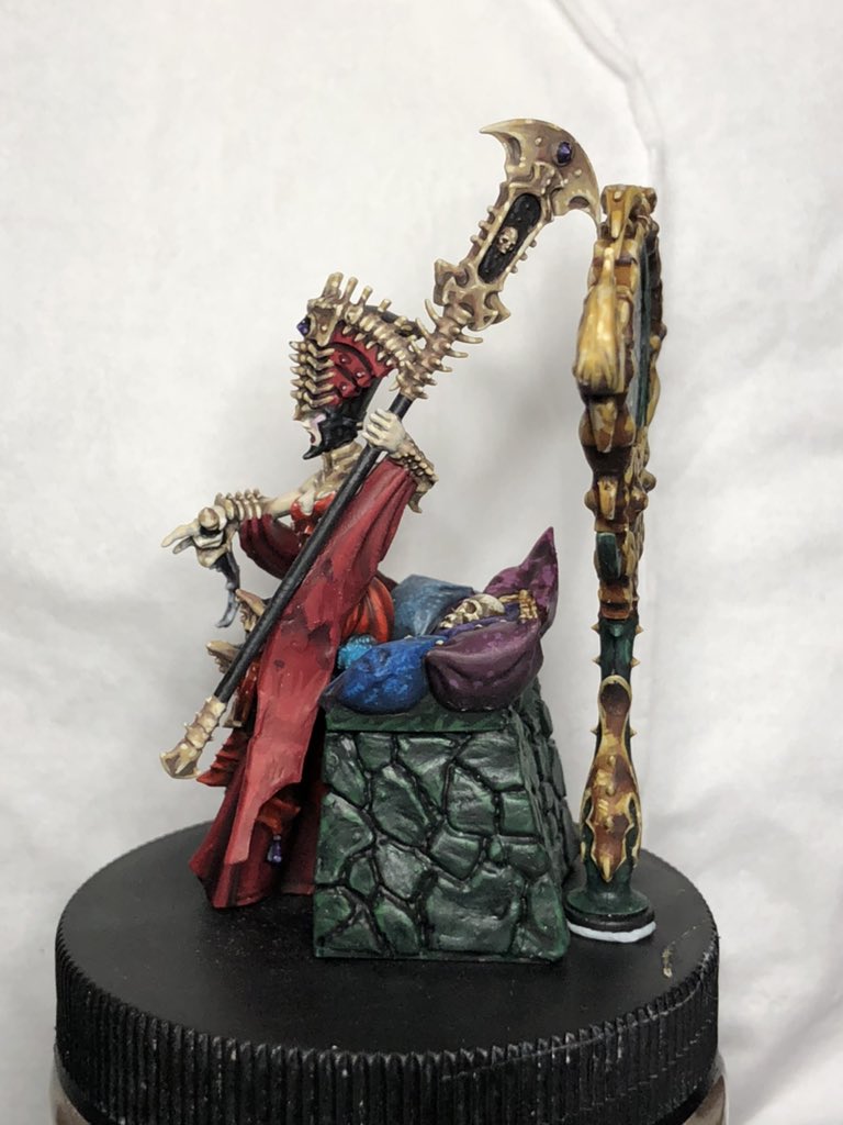 FancyKelvin's tweet photo. The scarlet Monarch is complete . So much more to go :( or ;)
1 days to go
#aos #warhammercommunity #cursedcity #warhammerquest #vampire #gamesworkshop #ageofsigmar #wip #warhammerwip #hobbypainter #paintingwarhammer #miniaturepainting #soulblightgravelords #Neferata https://t.co/W5eRRF1h3C
