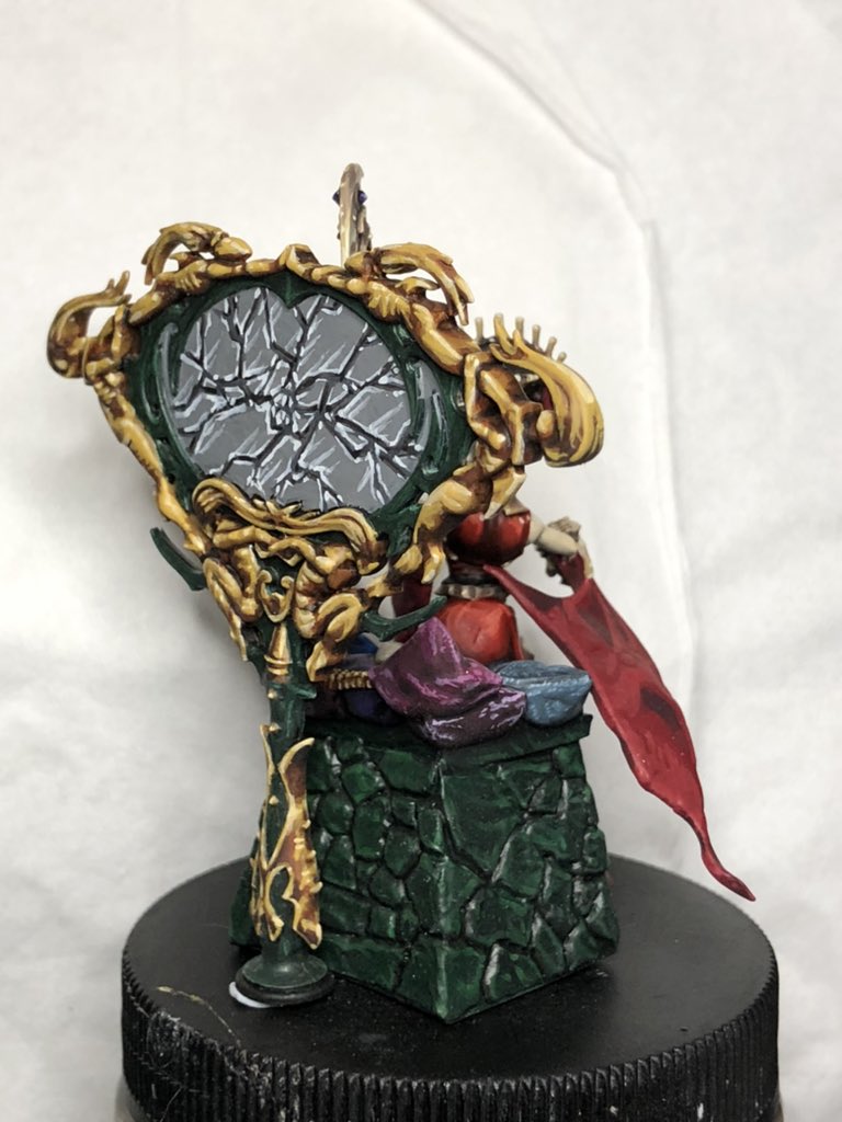 FancyKelvin's tweet photo. The scarlet Monarch is complete . So much more to go :( or ;)
1 days to go
#aos #warhammercommunity #cursedcity #warhammerquest #vampire #gamesworkshop #ageofsigmar #wip #warhammerwip #hobbypainter #paintingwarhammer #miniaturepainting #soulblightgravelords #Neferata https://t.co/W5eRRF1h3C