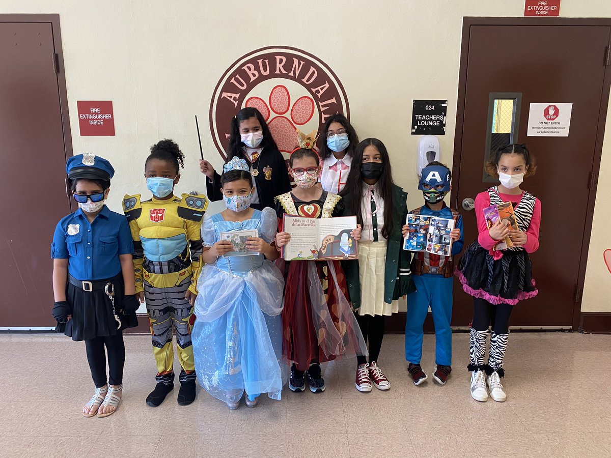 Auburndale shows great character - we say NO TO DRUGS - book character day! #redribbonweek