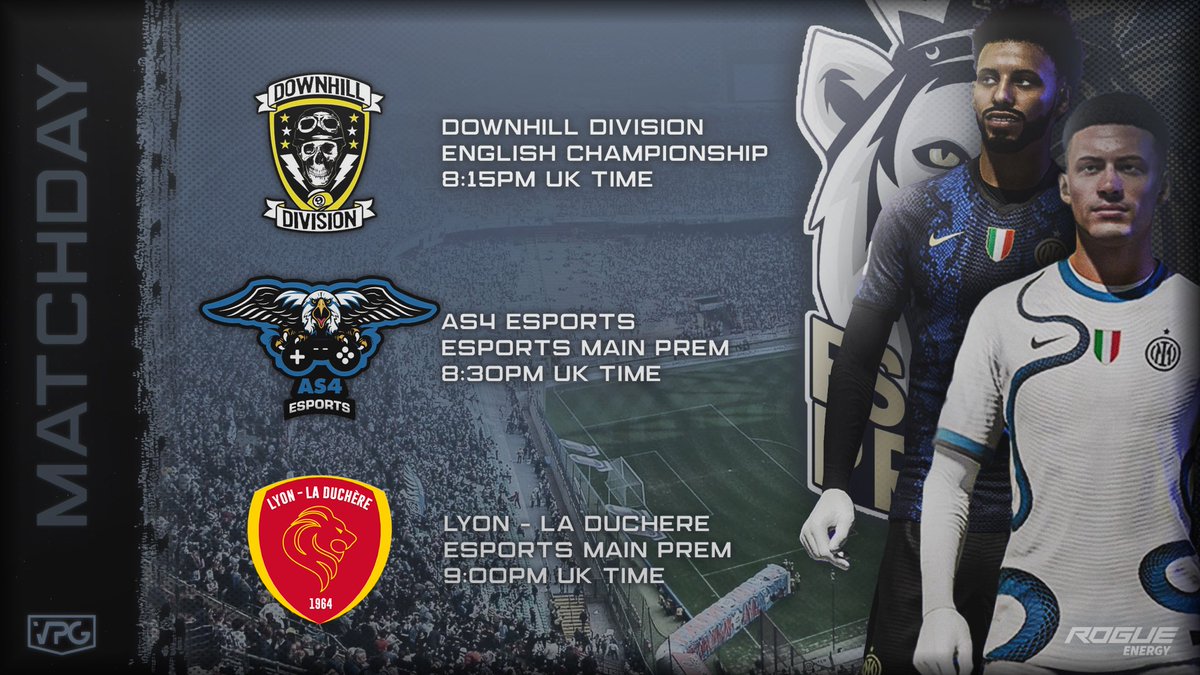 GeneralTipsters's tweet photo. 🔵 | Fixtures
🏆 | VPG Premier
🆚 | @as4esports 🇹🇷
🕖 | 8:30PM UK TIME
🔵 | Fixtures
🏆 | VPG Premier
🆚 | @LyonLaDuchere 🇫🇷
🕖 | 9:00PM UK TIME
#Mercy #MercyFIFA #ShowNoMercy
@VPGPremier @OfficialVPG @VPGEurope @UltimateProBase https://t.co/qOPkpfhRCn