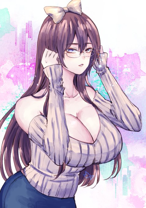 ヴァルキリーちゃん #ラストオリジン #라스트오리진 眼鏡かけて♡ 