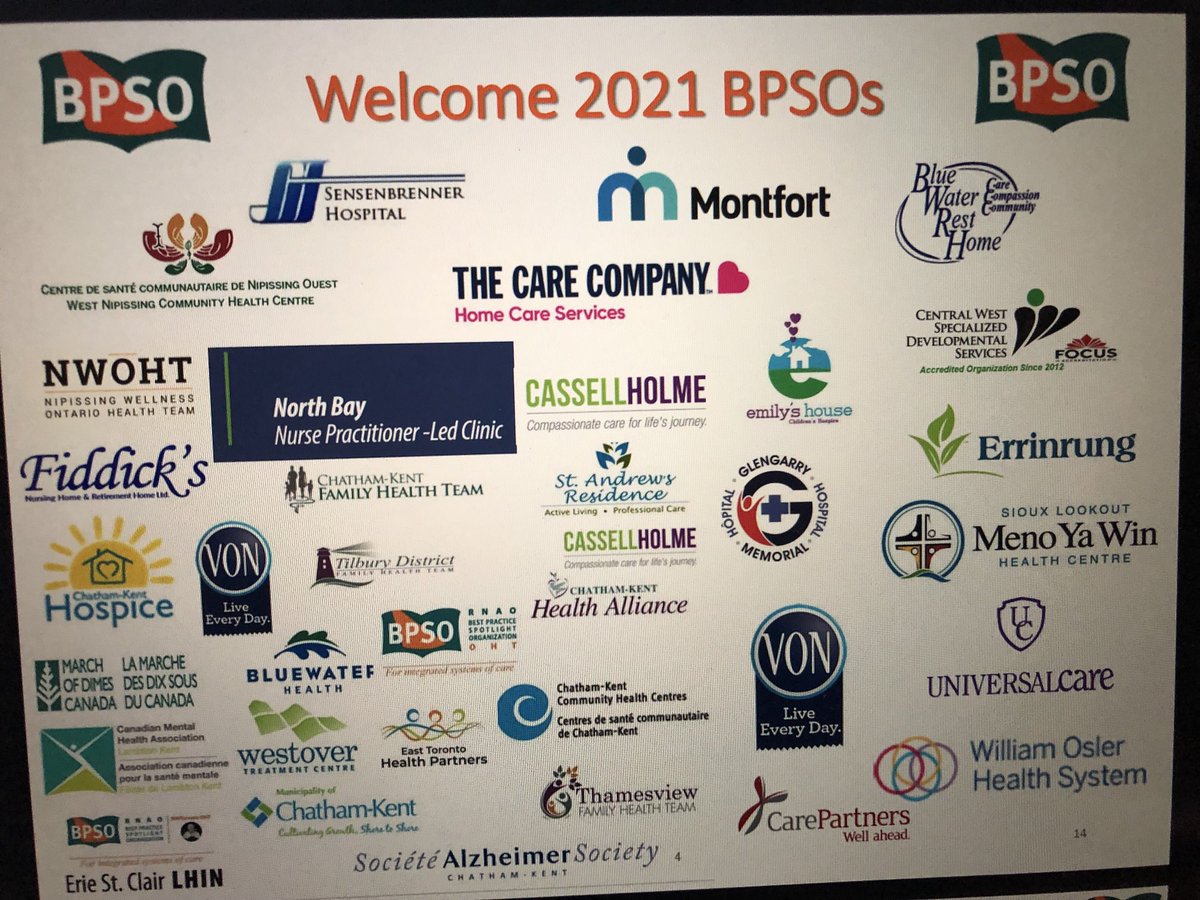 It’s SO EXCITING to celebrate the latest #BPSO designates and welcome the new BPSOs and #BPSOOHT who have joined our global network at our annual BPSO Symposium.  ⁦<a href="/RNAO/">RNAO</a>⁩ ⁦<a href="/DorisGrinspun/">Dr. Doris Grinspun 🇨🇦 RN, PhD, FAAN, O.ONT</a>⁩ ⁦<a href="/celliottability/">Christine Elliott</a>⁩