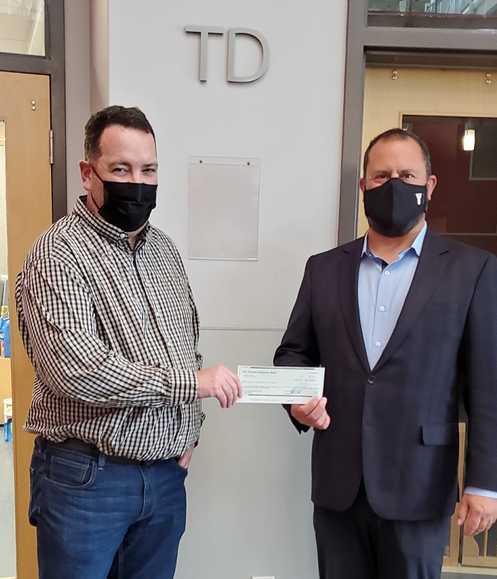 Thank you <a href="/TD_Canada/">TD (Canada)</a> for your donation to support our YMCA Financial Assistance Program! This program gives people facing financial barriers the opportunity to participate at the YMCA in activities that contribute to good health &amp; well-being. Donors make this possible!