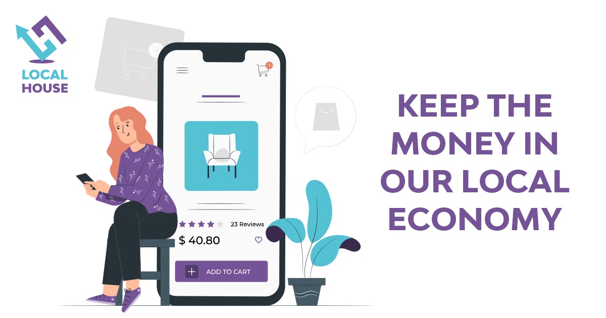 LocalhouseCA's tweet photo. WHY SHOP LOCAL AS A PRIORITY? 

By supporting locally owned retail the % of $’s reinvested in our community locally by employees and the local business owners boosts the economy for everyone!  
 #SK #Shoplocal #Supportlocal #Saskatoon #Regina #Localhouse #Retail #YXE #YQR https://t.co/mAhCAqmsTK