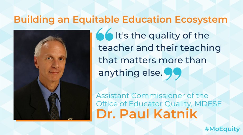 MO Higher Education & Workforce Development (@modhewd) on Twitter photo Dr. Paul Katnik discusses the issue of more Missouri teachers retiring, which will have a disproportionate effect on those who are already disproportionately served. <a href="/MOEducation/">Missouri DESE</a> is working on recruitment efforts to attract quality teachers to lead students on a path to success. Dr. Paul Katnik discusses the issue of more Missouri teachers retiring, which will have a disproportionate effect on those who are already disproportionately served. <a href="/MOEducation/">Missouri DESE</a> is working on recruitment efforts to attract quality teachers to lead students on a path to success.