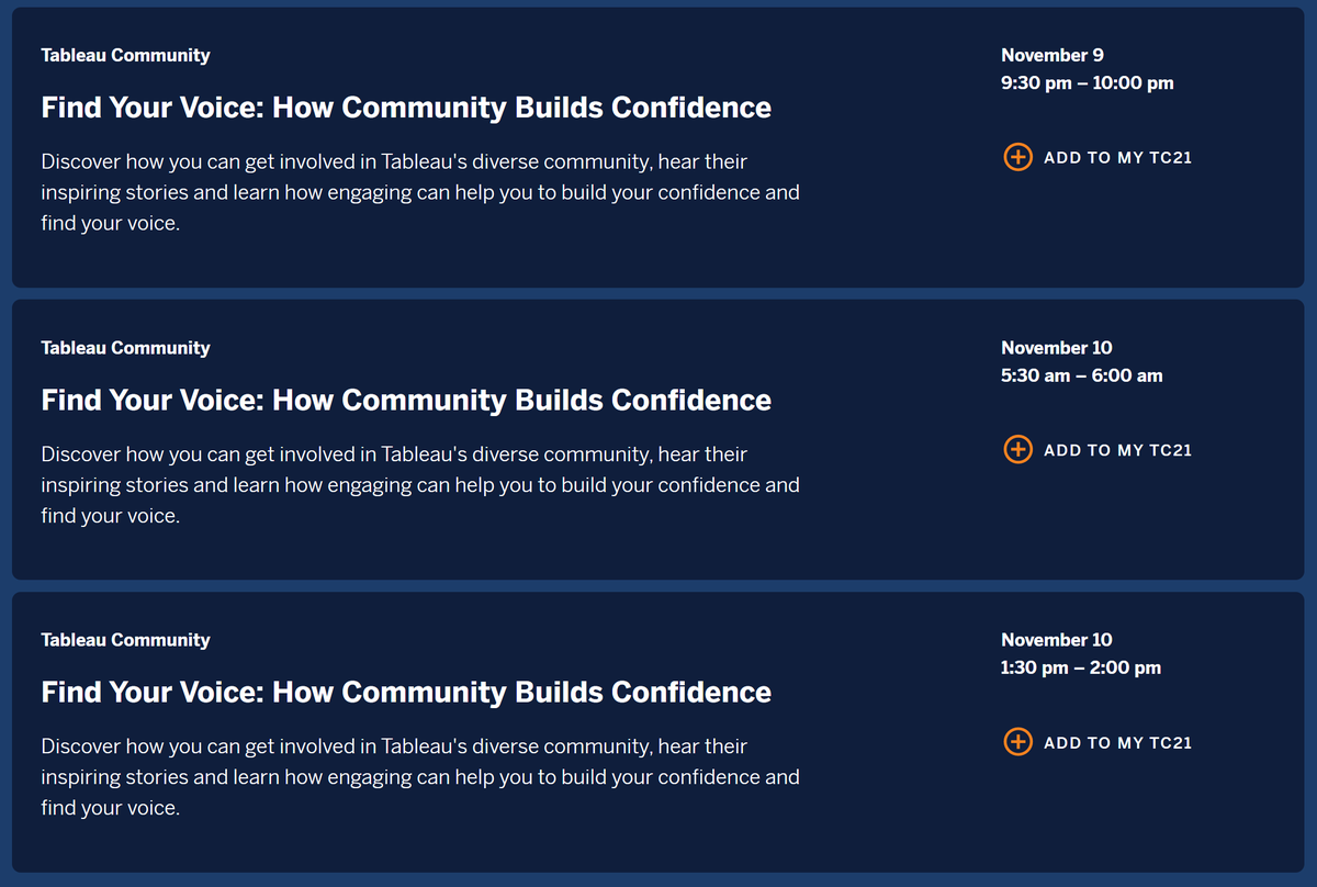 p_padham's tweet photo. Hi all! The #Data21 schedule is up and you can now build your schedule for TC! I'm so excited to watch all of the amazing presentations! 

You can also check out my session which is all about how the community can help you to gain confidence and find your voice! See you there! 😄 https://t.co/LUaHM9zfVm