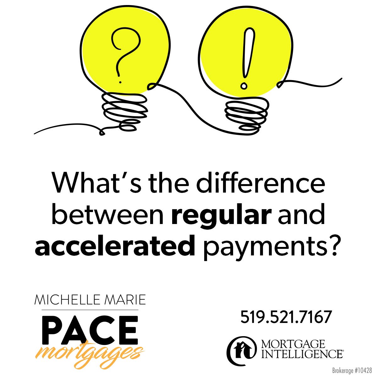 MortgagePace's tweet photo. Do you want to be mortgage-free sooner? With an accelerated payment option, you end up making roughly one extra payment a year. It may cost you a little more monthly but it will save you thousands in interest and help you pay off your mortgage years sooner. #ldnont #happythursday https://t.co/dmVtKnlkct