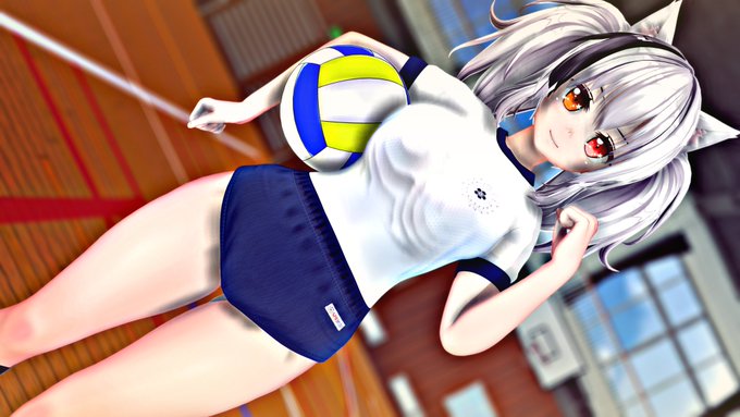 運動は苦手な猫耳幼馴染ニアちゃん #COM3D2 