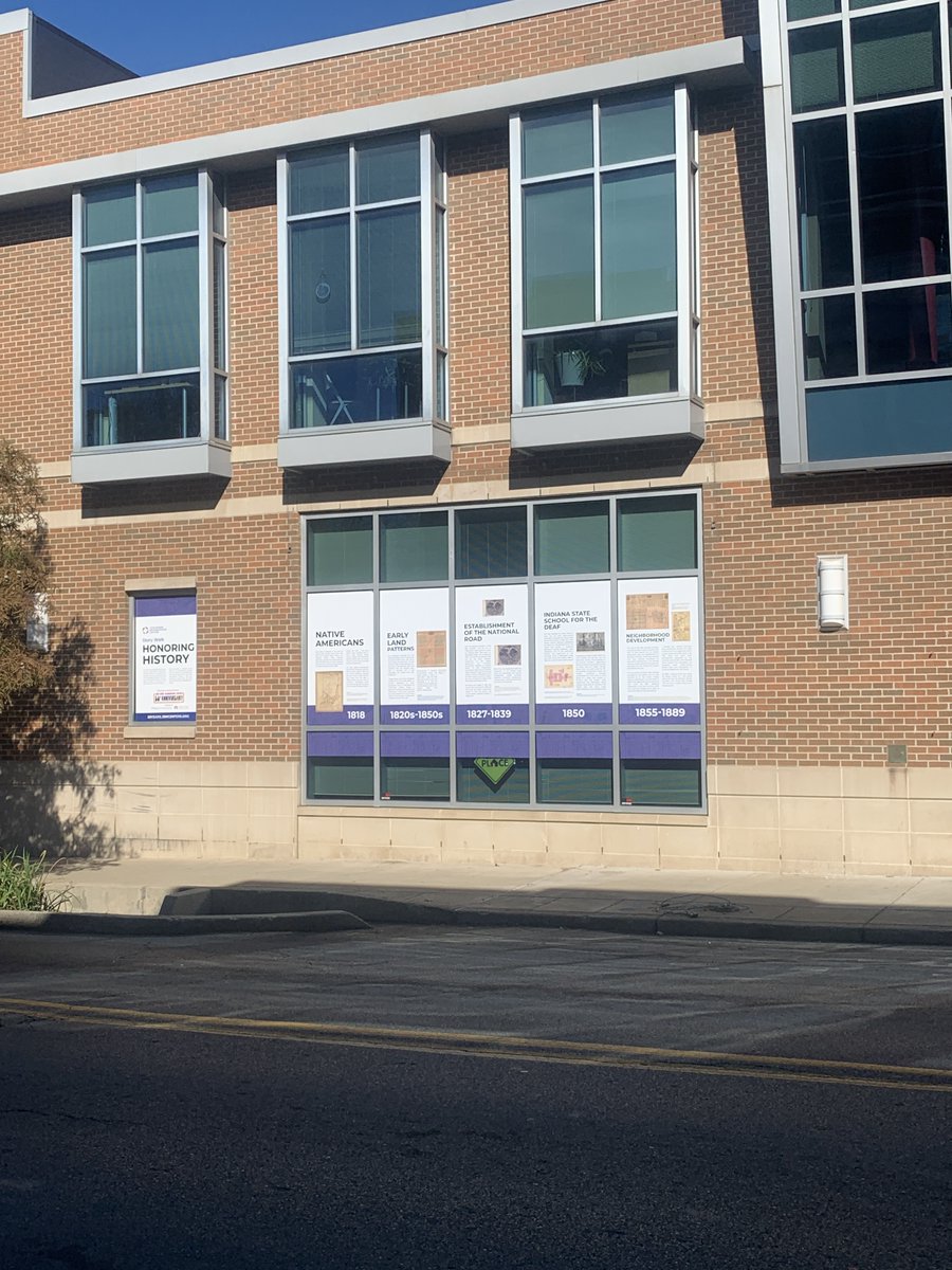 Can you spot the Legacy Center on the newly installed Story Walk on 10th Street? In honor of #50years of <a href="/JBNCenters/">John Boner Neighborhood Centers</a> see the history of the near eastside displayed as you walk. Let us know if spot us! #cheersto50years
