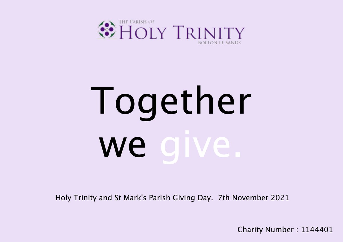 Getting together to give!  Running together to run longer.  More details: tinyurl.com/blsgiving <a href="/cofelancs/">The CofE in Lancashire (Blackburn Diocese)</a> <a href="/churchofengland/">The Church of England</a>
