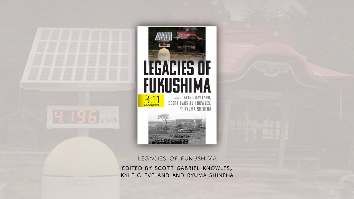 MNGUP_Books's tweet photo. Legacies of Fukushima edited by @USofDisaster, @r_shineha &amp; Kyle Cleveland contextualises 3.11 as a disaster w/ a long period of premonition &amp; an uncertain future
Buy the book through CAP at a discount: https://t.co/C46WbN7GUr

#RAIConservation @PennPress @RoyalAnthro https://t.co/LSYZ1WzUsl