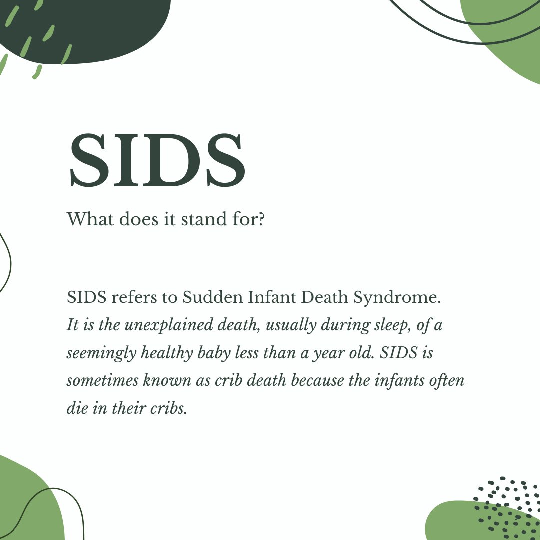 Help us spread the word about safe infant sleep during #SIDSAwarenessMonth! DYK: The back sleep position carries the lowest risk of SIDS and is recommended for all babies, including preterm babies, until they are 1 year old.