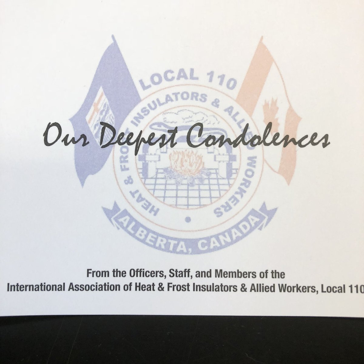 insulators110's tweet photo. Local 110 is sad to announce that Member Alois Cej passed away on Oct 26th.Alois has been a Local 110 member since Sept 1961.There are no service details to provide at this time. https://t.co/wkBFhmaJJ1