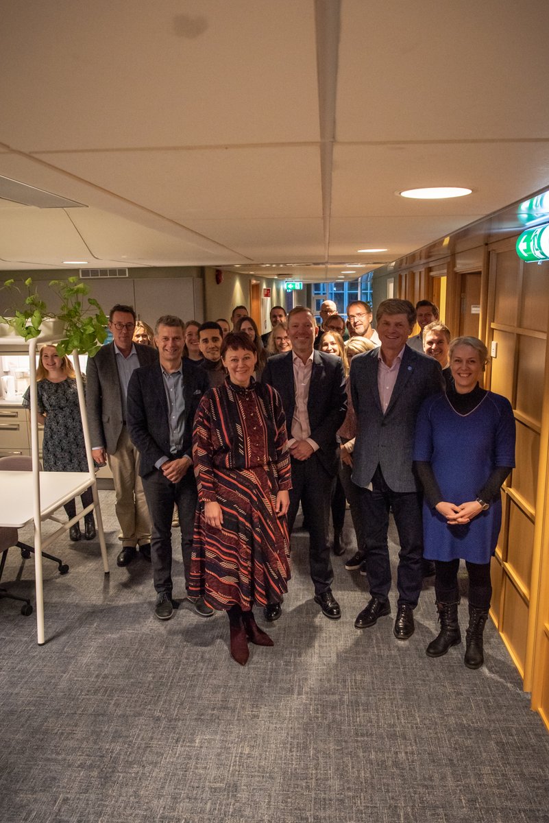 Today we had the pleasure of welcoming our Secretary General @LehtomakiPaula and Jonas Wendel to our Oslo Offices. Together with @NEF_Oslo we presented all the latest news from our two organizations. Thank you for the visit to you both. @nordenen #nordiccooperation