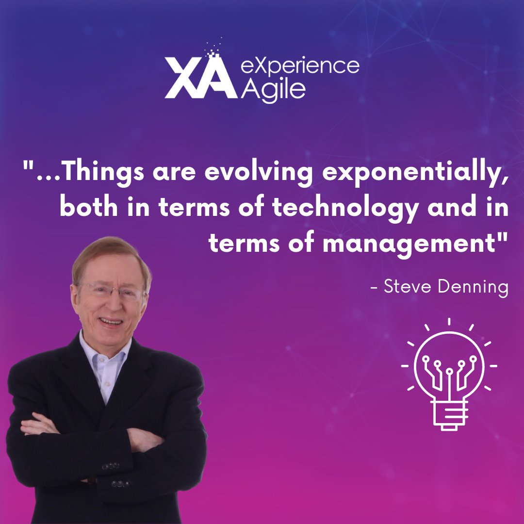 experienceagile's tweet image. Hear all about what Steve Denning had to say about XA Week 2021 here ➡️ loom.ly/8w-qtVQ 

#experienceagile #xaweek22 #waforum2022 #ahfactors22