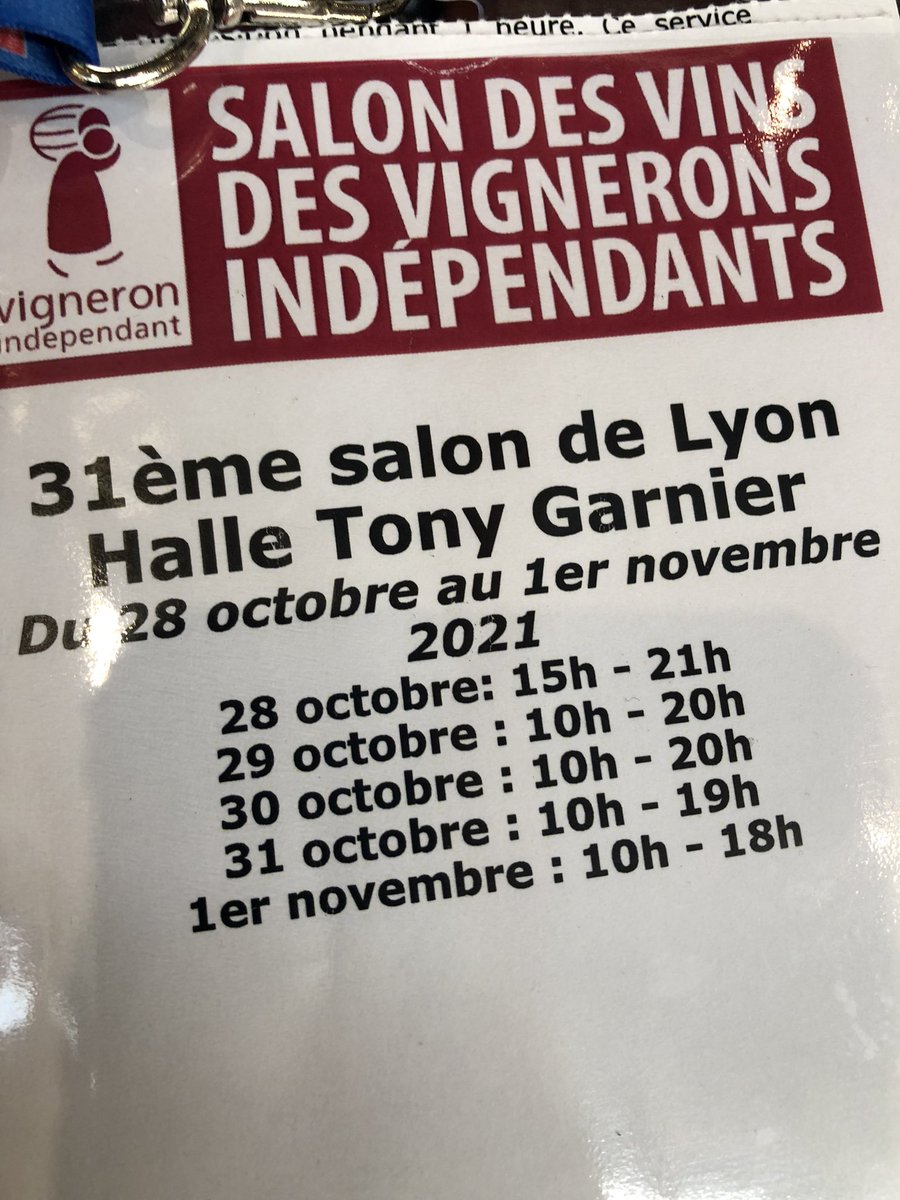 VouvrayGautier's tweet photo. Les vins du domaine sont présents #salondesvigneronsindependants #lyon à partir de ce jeudi #frvi #vif #vigneronsindependants https://t.co/EbBcvVOeMo