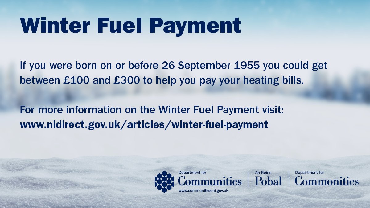 Are you or someone you know entitled to the Winter Fuel Payment ...
