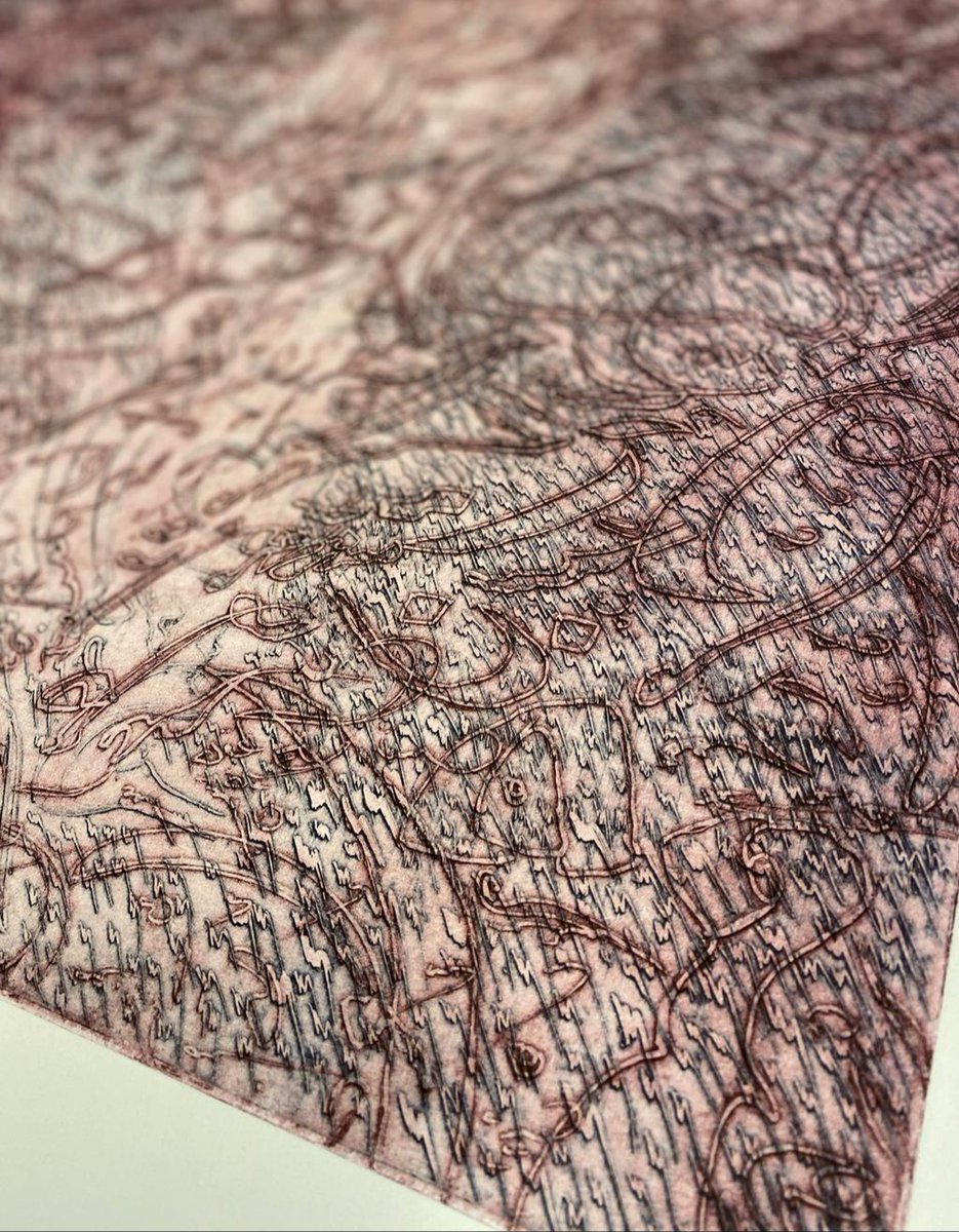 lidaprintmaker's tweet photo. #reliefprint#etching#aquatint#art#artist#fineart#abstract#painting#abstractpainting#lino#linocut#printmaking#print#printmakers#artstudio#etsy#gallery#softground#carborundum#sugarlift#atelier#lidakhani# چاپ دستی#اچینگ#اکواتینت# https://t.co/CmTs2Q9ma5