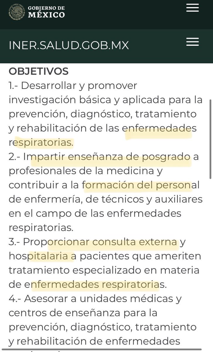 AsambleaIner's tweet photo. Amamos nuestra institución! 🫁🍃solamente solicitamos poder dar cumplimiento a nuestro plan operativo al atender pacientes con otras enfermedades respiratorias No COVID-19! 🙌🏻Misión, Visión y objetivos del @RespiraINER @lopezobrador_ @Claudiashein #AsambleaResidentesINER https://t.co/IMINDwItfD