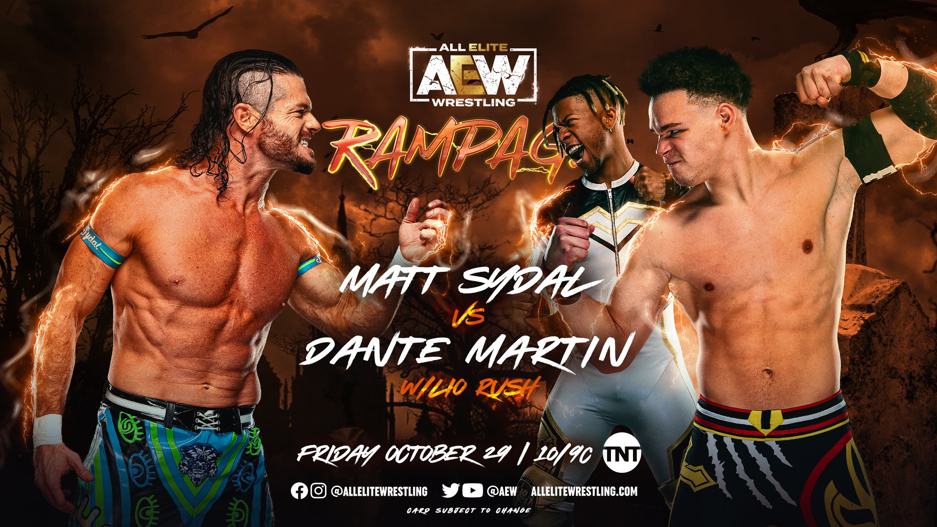 AEW Rampage for 10/29/21 (Trick Or Treat Match) - ProWrestlingPost.com