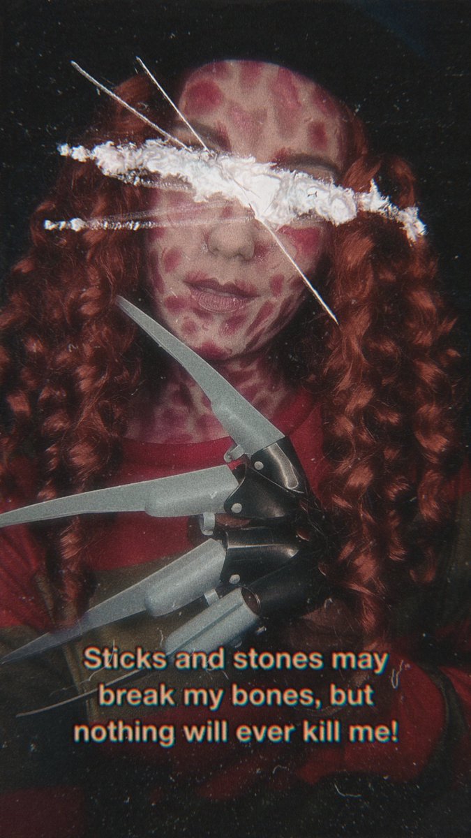 LadyLessien's tweet photo. #hanniween #hanniween2021 Day 28: Costume party! ✨
For this prompt I decided to mashup my fav slasher with my girl, who, in my mind, is a fan of horror movies.
Thought you might enjoy this too, @BryanFuller
#Hannibal #cosplay #freddielounds #FreddyKrueger #Halloween https://t.co/DBJnWaPhU3