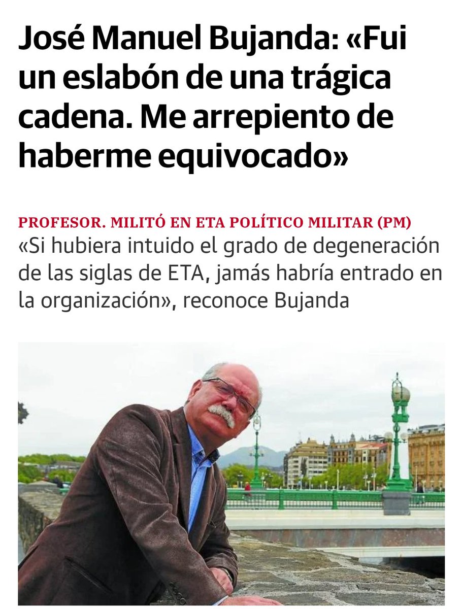 @JmBujanda <a href="/ELAsindikatua/">ELA Sindikatua</a> <a href="/Gipuzkoa/">Gipuzkoa</a> <a href="/maitepenalopez/">Maite Peña</a> <a href="/erresidentziak/">Erresidentziak Borrokan</a> <a href="/ElaFeminista/">ELA Feminista</a> "Viva el contrapoder no contrastado en las urnas"

Se cree el ladrón que todos son de su condición.

Nuestras urnas son tan legítimas como las de M.Peña. Y nuestras denuncias, democráticas. Sigue indagando en tus equivocaciones y encontrarás la respuesta. Aio!