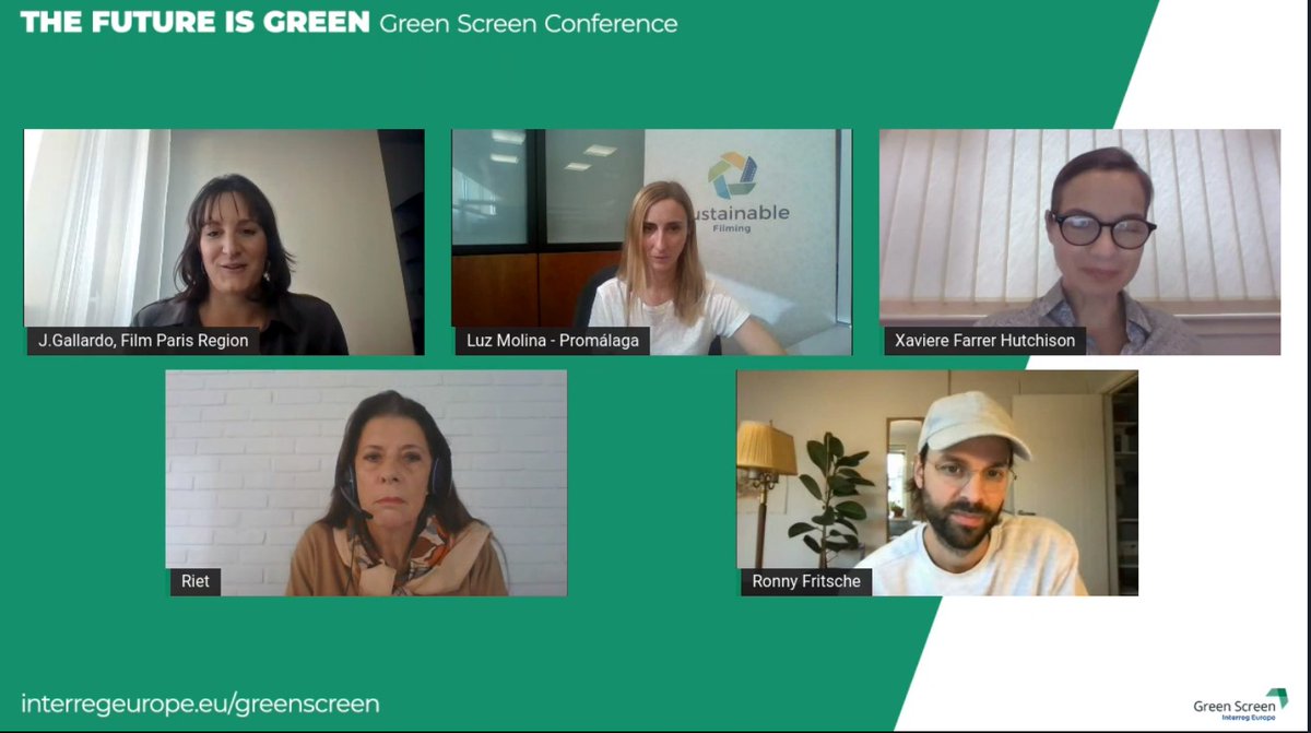 Next up "Carbon &amp; Beyond! What makes a film sustainable?" a panel discussion looking at the tools &amp; schemes across Europe helping productions reduce their environmental impact.

Follow <a href="/greenscreeneu/">greenscreeneu</a> for alternative panel "Sustainability in Practice" 🌍