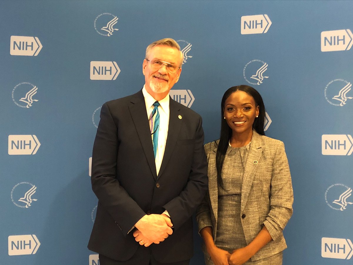 KizzyPhD's tweet photo. It’s official!!! @BarneyGrahamMD &amp; I are Federal Employees of the Year. Tonight, we will accept the “Sammie Award” following an intro from Dr. Fauci - a gratifying moment given our recent re-positioning from @NIH. 

Here’s to public service forever even from our new posts. 💫 🥂 https://t.co/1cCwrYU5gq