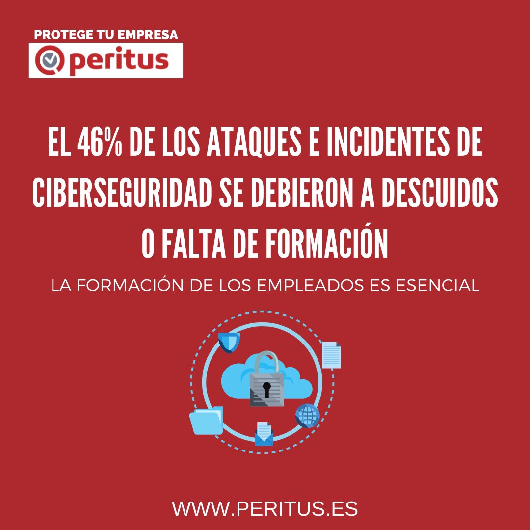 peritus_es's tweet photo. #peritus #ciberseguridad #cybersecurity #formación #consultoria https://t.co/4gm3L1107Y