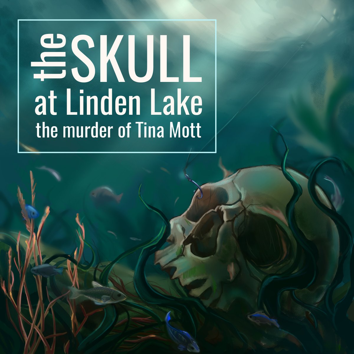 cinnameana's tweet photo. Illustration inspired by @DarkWorldPod for episode 30. <3

#truecrime #skull #digitalart #illustration #lake https://t.co/kGfEDEE5Kg