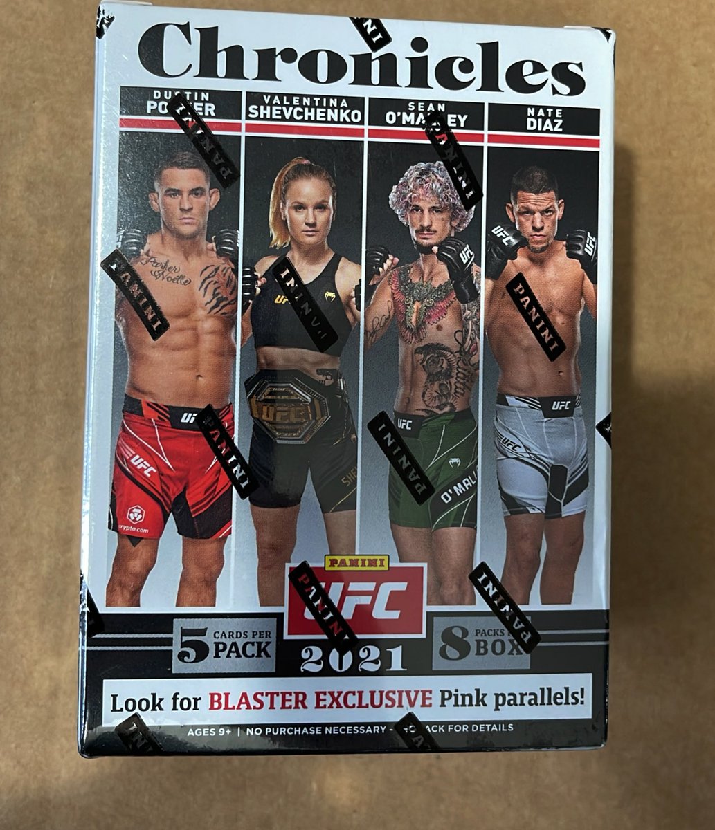FastBreakCards's tweet image. 🔥Fast Break Fire Freebie🔥

Cost: FREE - Free S&amp;amp;H.

2021 UFC Chronicles Blaster Box

When does it end? October 31st - 1 PM (ish) Eastern

How do I enter? Follow, Like, Retweet this post.

Can I win more than once? Yes

Only reply to DM’s from this account