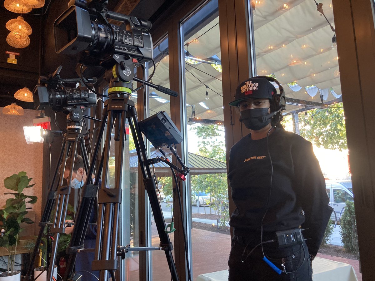 sparkstreet's tweet photo. As we begin to venture outside the control room again, great to test the @Hollyland_Tech Solidcom wireless comms.  Thanks so much to Hollyland for giving us the chance.  So far?  They deserve the name: they are solid, effective tools.  Excited to put some more hours on these! https://t.co/o8bcjyOYZD