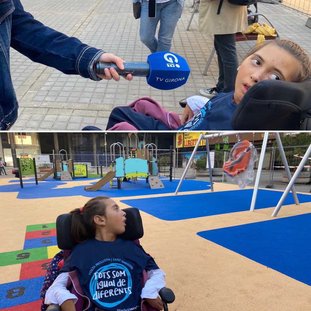 Això no és cap parc inclusiu @girona_cat. Ara li dic a la meva filla que no es preocupi perquè a les <a href="/FiresGirona/">Concurs #FiresGirona</a> que comencen avui segur que no se sentirà discriminada i podrà pujar a tot arreu 🙄<a href="/multicapacitats/">Multicapacitats</a> <a href="/DiarideGirona/">Diari de Girona</a> <a href="/elpunt/">El Punt Avui Girona</a> <a href="/LaVanguardia/">La Vanguardia</a> <a href="/elperiodico_cat/">El Periódico</a> <a href="/gencat/">Generalitat de Catalunya</a>