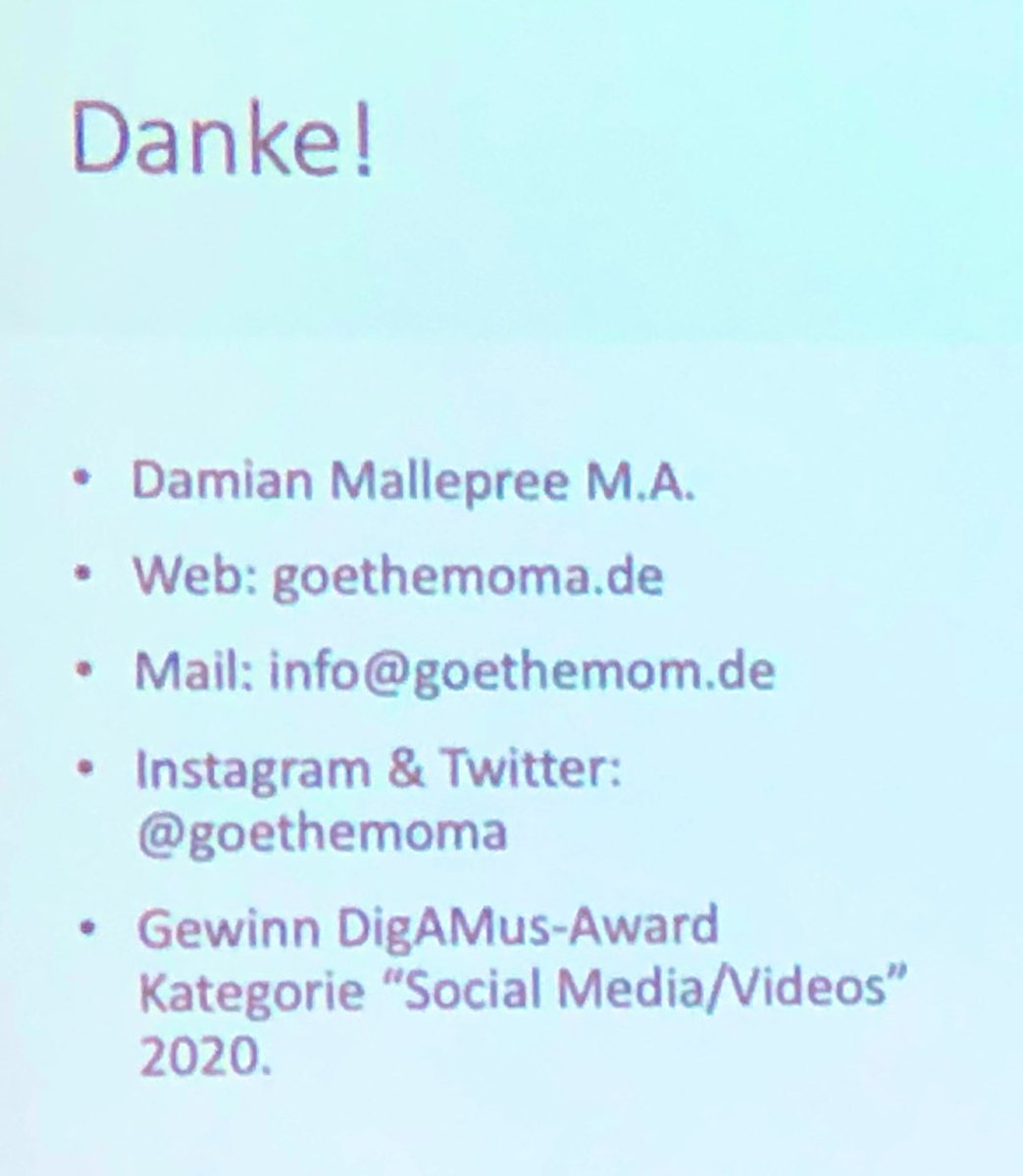KarinaIwe's tweet photo. Ziel: ausgewogenes Verhältnis zwischen Wissensvermittlung und Emotionen. #Storytelling bei @goethemoma!
Schon 144Lifestreams! Seit April2020 macht @DMallepree das. Immer am Freitag,um 19:30Uhr. Community-Power! #vormerken
Danke für die Erwähnung soeben!🦣
#FGArchMus #Archäologie https://t.co/iUjKr3ceNE