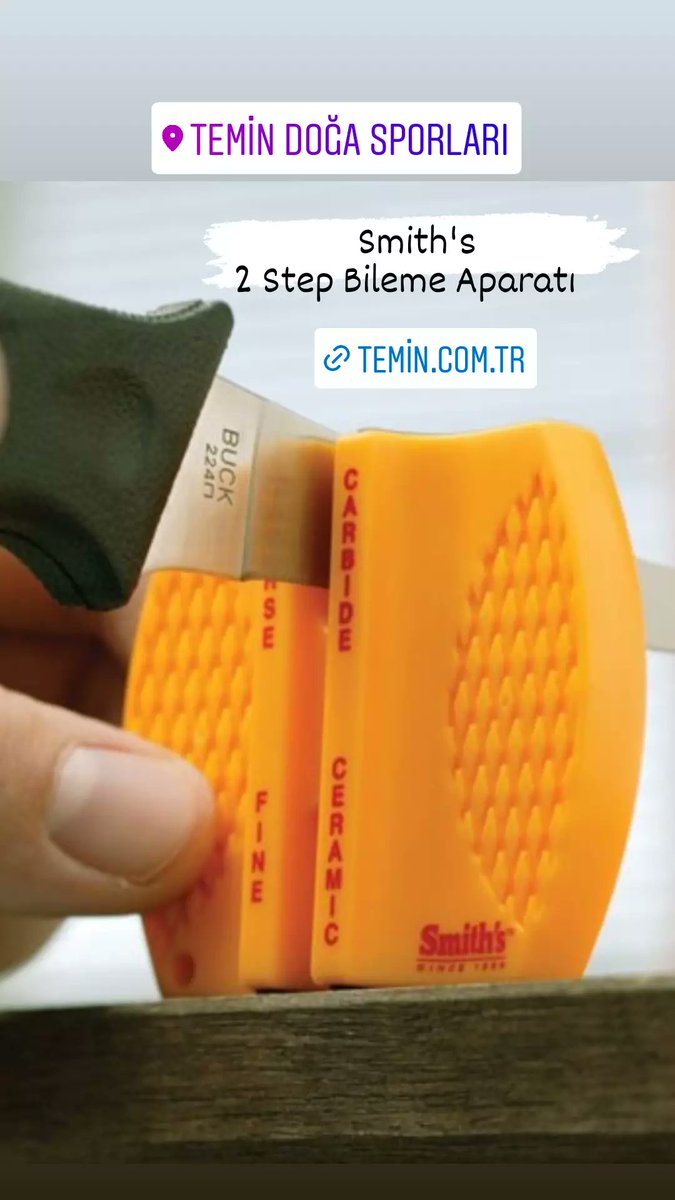 temindoga's tweet photo. Smith's 2 Step Bileme Aparatı

✅ Ufak ve hafif olduğundan dolayı istediğiniz yere rahatça taşıyabilirsiniz.

✅ Çapraz karbür ağızları sayesinde kenar ayarı hızlıca yapılabilir.

✅ Çapraz seramikleri sayesinde keskin bir bileme yapılmasını sağlar.

🛒 https://t.co/tIu0Izd8Jb https://t.co/QPYWNuf7b6