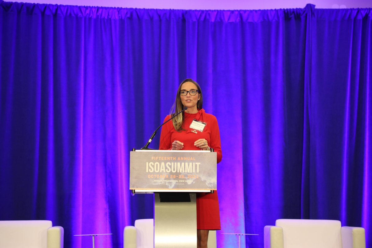 StabilityOps's tweet photo. Highlights from Day 1 of #ISOASummit:
- Board Chair Kelley DeConciliis interviews Chris Costa, @IntlSpyMuseum 
- David Litt, fmr U.S. Amb &amp; Exec Dir, Center for Stabilization &amp; Economic Reconstruction
- President Howie Lind moderates a panel incl @DeptofDefense @StateDept @USAID https://t.co/3WQFMy8GdF
