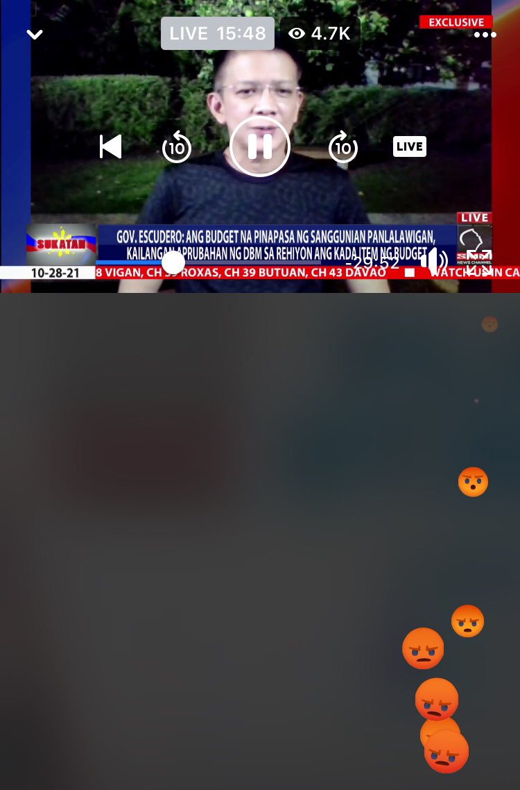 MutyaMindanao's tweet photo. Supalpal si Escudero sa show ni TP. Daming Angry birds haha! #trapo #Dilawan #LPigs Another re-electionist for ABS CBN π° https://t.co/9licGDmpSN