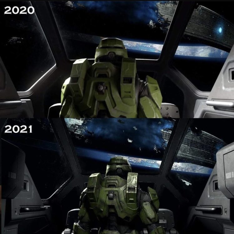 TST_GAMING's tweet photo. A year in between and it looks absolutely beautiful
•
•
▶️Follow us on YouTube
•
•
#editing #oneyearago #e3expo
#haloinfinite #gamer #gaming #gamingcommunity #tst #tstgaming
#podcast #youtube #playstation #xbox #pc #microsoft #sony #halo #cod #starwars https://t.co/DC4dP8SZUe