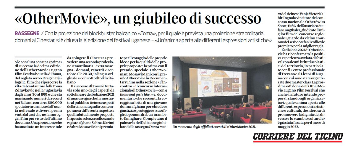 OtherMovie Lugano Film Festival (@othermovie) on Twitter photo 