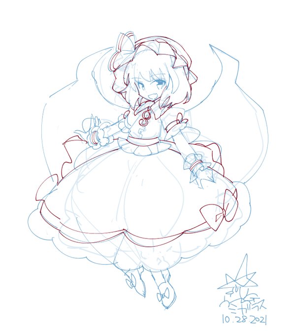 こういう感じで……(*'▽')✨ 