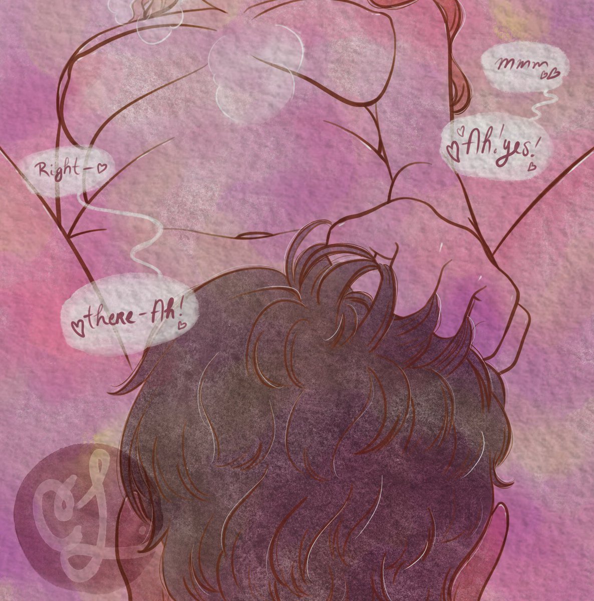 ChaudLappin's tweet photo. Kinktober Day 27 - hair pulling
Doing a good job 😏💕
#lewdart #lewd #smutnetwork #smut #smuart #kinktober2021 #nsfwart #kinktober #nsfwocs https://t.co/EknQ8cta71