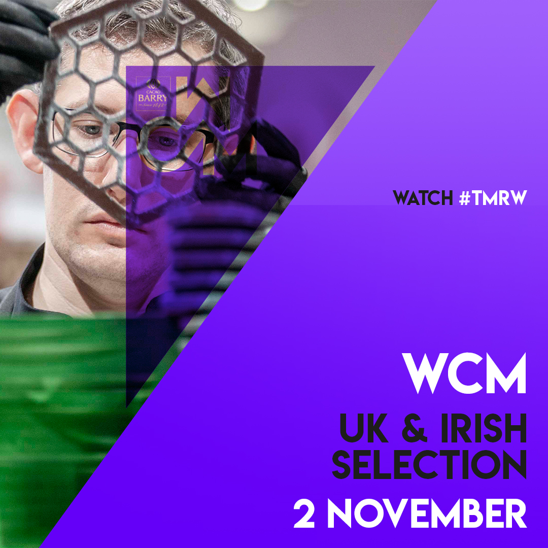 In less than a week on 2nd November 2021 we'll be crowning our UK &amp; Ireland Chocolate Master who will then go on to compete in Paris at the World Chocolate Masters Final in 2022! Keep an eye on our page for information about the competition or visit: worldchocolatemasters.com
