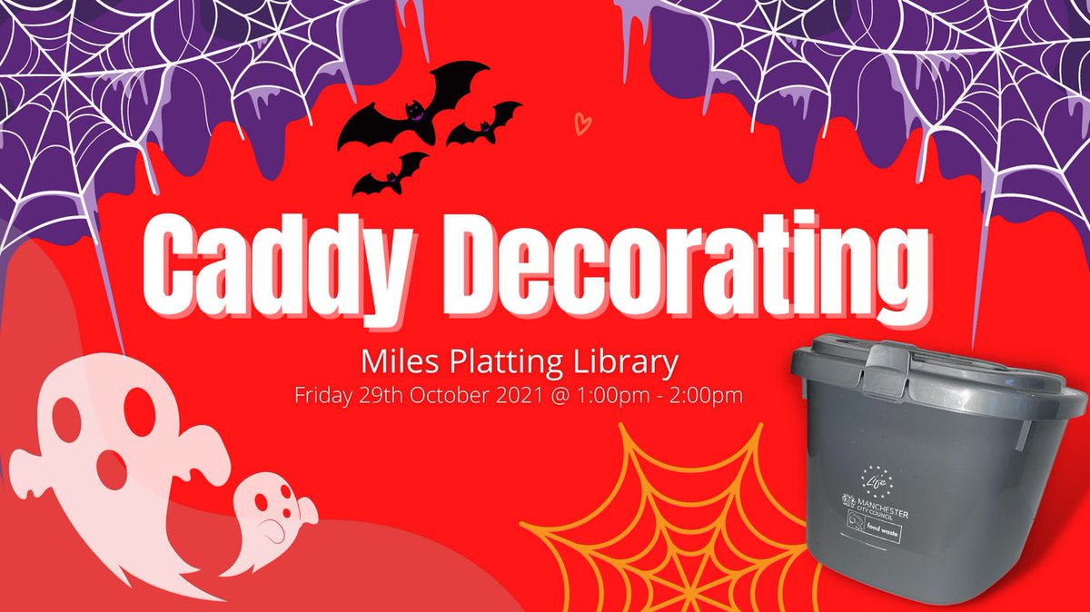 gogreenmcr's tweet image. Did you get involved with the Caddy Decorating at Hulme Library?  Don’t worry if you missed out, Katie and Charlika will be at the #MilesPlatting Library tomorrow from 1pm to 2pm. @ManCityCouncil @Biffa @MCCHulme @MancLibraries @MCCMPandNH #gogreenmcr #manchesterlibraries