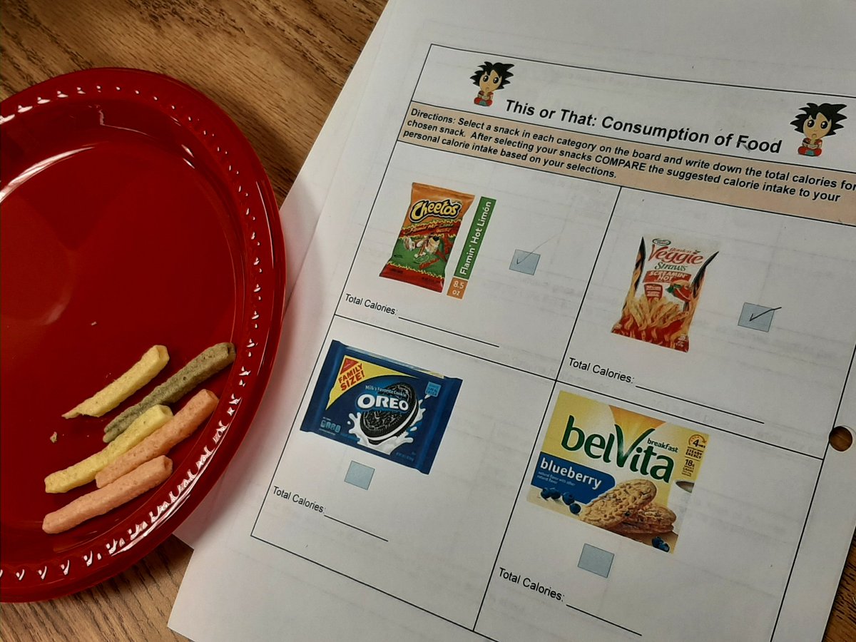 7th Grade PBL Entry Event: "What Are You Consuming"- students compare snacks for calorie intake and identify how unhealthy snacks affect their bodies. #ljprice #pricemiddle #pbl  @PBLPBSA <a href="/NikkitaDW/">Dr. Nikkita Warfield</a> <a href="/RichardsLalona/">Mrs. Richards</a> @HaniyyahPriceMS <a href="/APSPrice/">Price Middle School</a> <a href="/apsupdates/">APS Updates</a>